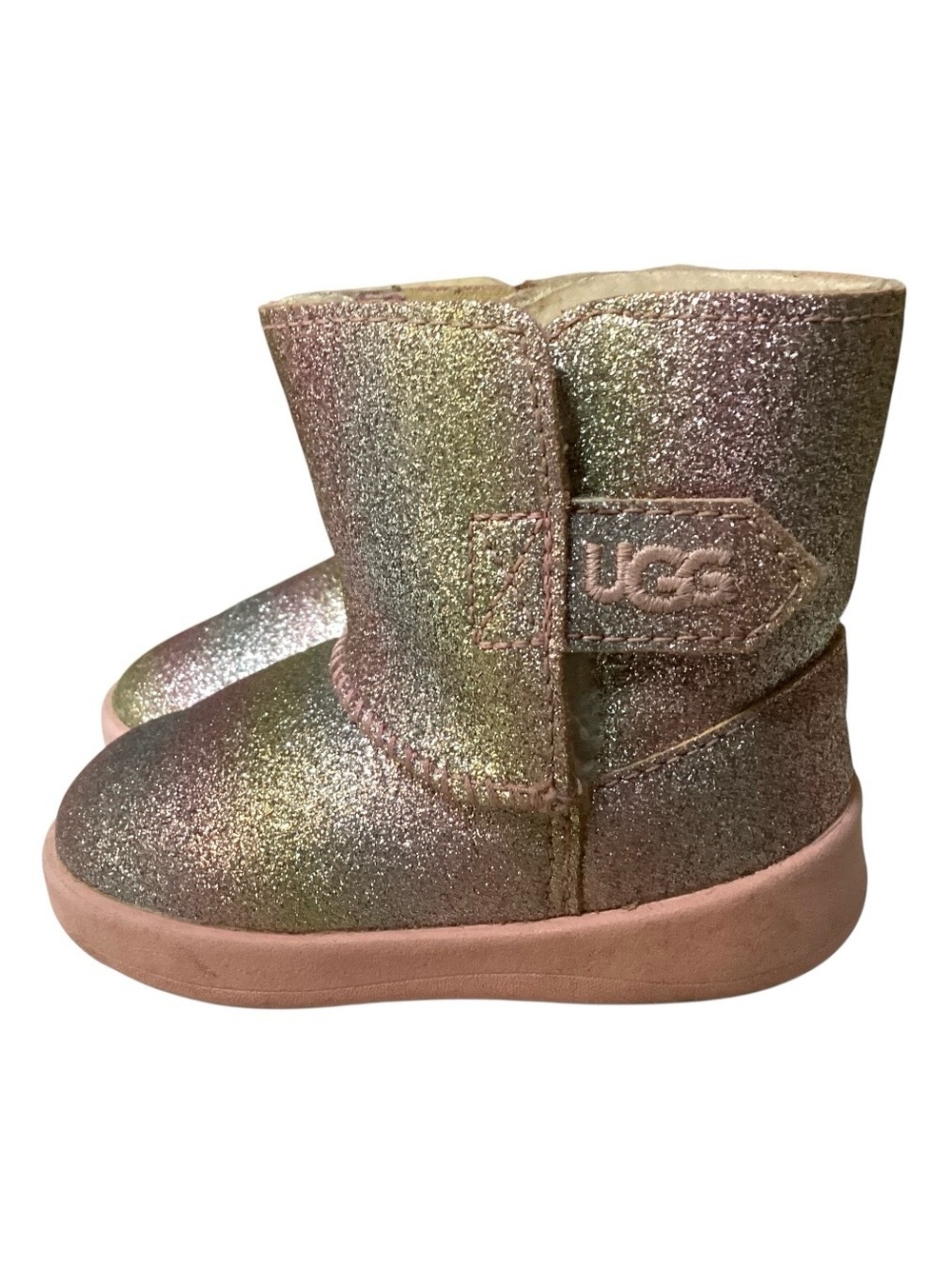 Ugg Keelan Rainbow Metallic Glitter Boots